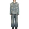 Graffiti-denim-takit ”Vaaleansininen” 721708TOW664036