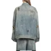 Graffiti-denim-takit ”Vaaleansininen” 721708TOW664036