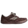 Hamptons-mokkanahkainen tennari ”Dark Brown Grey” 841765WHPSU2290WHITE