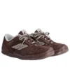Hamptons-mokkanahkainen tennari ”Dark Brown Grey” 841765WHPSU2290WHITE