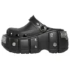 Hardcrocs Slide x Crocs ”Nero Silver” 687398W1S8N1081