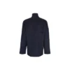 Harjattua puuvillaa oleva, Scribble-logolla varustettu turtleneck-neulepusero ”Navy” 625935T31828065