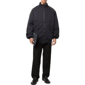 Harrington-bomber-takki ”Indigo” 681418TBP018065