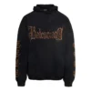 Heavy Metal -puuvillahuppari ”Washed Black” 739024-TOVD8-1055