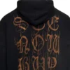 Heavy Metal -puuvillahuppari ”Washed Black” 739024-TOVD8-1055