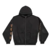 Heavy Metal -vetoketjuhuppari, oversized-malli ”Black Faded” 744444TOVD91055