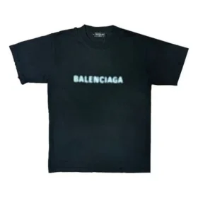 Hämärtynyt logo-T-paita ”Black Blue” 661705TKVD51070 Hämärtynyt logo-T-paita ”Black Blue” 661705TKVD51070