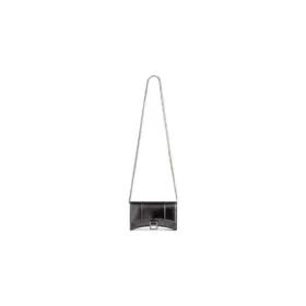 Hourglass-lompakko ketjulla, metallisoitu ”Grey” 6560502AAVG1314