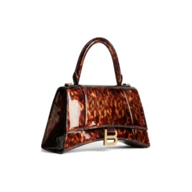Hourglass-pieni käsilaukku, kilpikonnankuorikuvio, ”Brown” 5935462AAZK2126