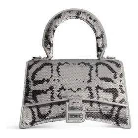 Hourglass Xs -käsilaukku, jossa ketjupisto ”Silver” 7204712AARN8110