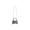 Hourglass Xs -käsilaukku, jossa ketjupisto ”Silver” 7204712AARN8110