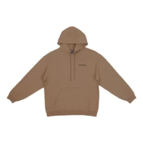Huppari, jossa logo takana, vakiomallinen istuvuus ”Brown” 600583TMVF57761 Huppari, jossa logo takana, vakiomallinen istuvuus ”Brown” 600583TMVF57761