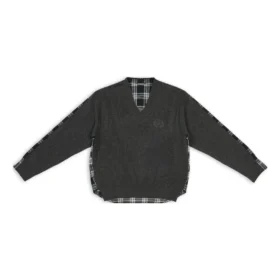 Hybrid-V-kauluspusero ”Anthracite Black White” 704271T41301163 Hybrid-V-kauluspusero ”Anthracite Black White” 704271T41301163