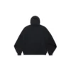 I Love Paris Balenciaga -hupparit, Large Fit ”Black Faded” 803265TRVM61041