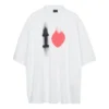 I Love -T-paidat, Large-malli, ”White” 744439TOVH39081