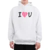 I Love U -hupparit ”White” 570811TJVL69040