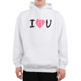 I Love U -hupparit ”White” 570811TJVL69040