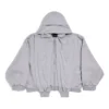 Incognito Boxy vetoketjullinen huppari, Large-malli ”Grey” 799463TQVX11300