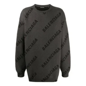 Intarsia-neulepusero logolla ”Grey” 625970T31781262 Intarsia-neulepusero logolla ”Grey” 625970T31781262
