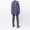 Intarsia-neulepusero logolla ”Musta” 623283T15674177