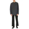 Intarsia-neulepusero logolla ”Tummanharmaa” 623283T15671035