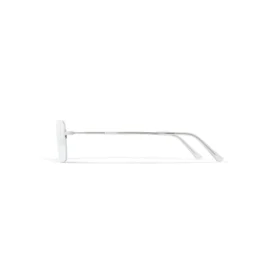 Invisible Rectangle -aurinkolasit ”Silver” 768058T00051402