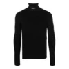Istuva turtleneck-villapaita ”Black” 682003T51751000