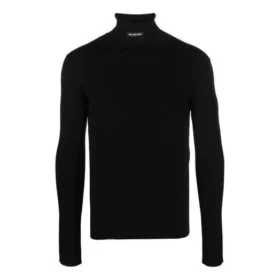 Istuva turtleneck-villapaita ”Black” 682003T51751000