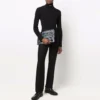 Istuva turtleneck-villapaita ”Black” 682003T51751000