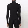 Istuva turtleneck-villapaita ”Black” 682003T51751000
