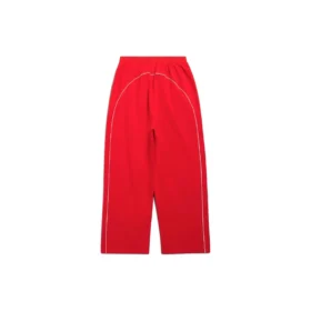 Jalkapallo-baggy-verkkarihousut ”Red White” 777708TPVW36643
