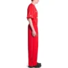 Jalkapallo-baggy-verkkarihousut ”Red White” 777708TPVW36643