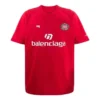 Jalkapallo-T-paidat, oversized-malli, ”Red White” 641658TJV516540