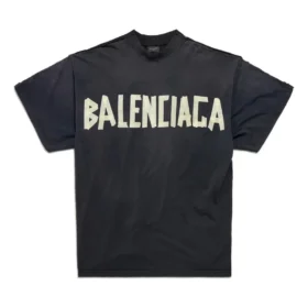 Kaksinkertainen etuosa T-paita ”Washed Black” 791615TQVQ61021 Kaksinkertainen etuosa T-paita ”Washed Black” 791615TQVQ61021
