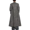 Kaksirivinen ruudullinen takki ”Black Grey” 704488TMU021070