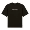 Klassinen logo, suuri, lyhythihainen, unisex, musta 620941TIV501070