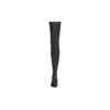 Knife 110 mm polven yli ulottuvat saappaat ”Black Matte Spandex” 719816W2ES01000