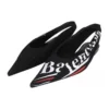 Knife Slingback -logopainetut rennot ballerinat ”Musta” 500619W06001091