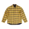 Käännettävä ylikokoinen ruudullinen ylipaitapusero ”Yellow Blue” 720105TNM277660