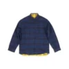 Käännettävä ylikokoinen ruudullinen ylipaitapusero ”Yellow Blue” 720105TNM277660