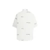 Koko pinnan peittävä logopaita, lyhythihainen, ”White Black” 681702TOL659040