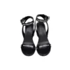 Koko pinnan peittävät logosandaalit ”Black” 630041WBAE11090