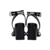Koko pinnan peittävät logosandaalit ”Black” 630041WBAE11090