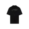 Käsinpiirretty Balenciaga-T-paita ”Black” 641675TNVE71197