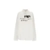 Käsinpiirretty BB-pitkähihainen paita, oversized-malli ”White” 725722TYB189000