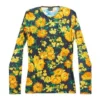 Kukkakuvioinen puuvillainen T-paita ”Floral” 7194953C9B77168
