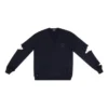 Kulunut V-kaulainen neulepusero ”Navy” 696091T16420414