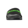 Kumiset sandaalit ”Black Fluo Green” 565826W1S811030