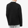 Languages-pyöreäkaulainen neulepusero ”Black Multicolor” 646491T15952771