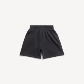 Lapset – mustat haalistuneet juoksushortsit